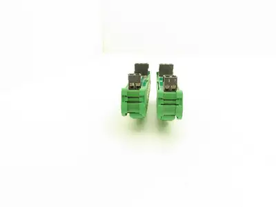 Western Reserve Controls WRC4-IBAS DIN Mountable Relay Holder Terminal Lot of 2