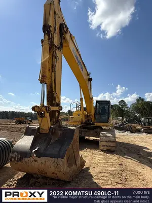 Used 2022 KOMATSU 490LC-11 Excavators Texas US | Proxy Equipment #1377982