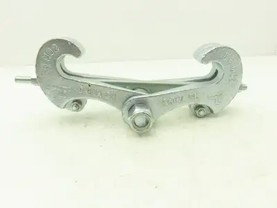 Anvil 4HYR3 1-Ton Adj I-Beam Steel Clamp Hanger 3-7" Beam 3/8"Rod 2160Lb