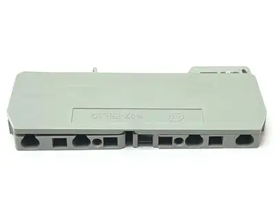 1492-L3Q,1492-EBL3Q | Allen Bradley 1492-L3Q Terminal Block w/ 1492-EBL3Q Cover LOT OF 4 - Used
