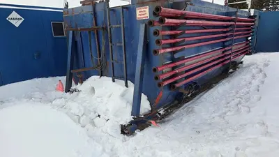 USED 30 M3 (192 BBL) SKID MOUNTED 2 COMPARTMENT MUD TANK