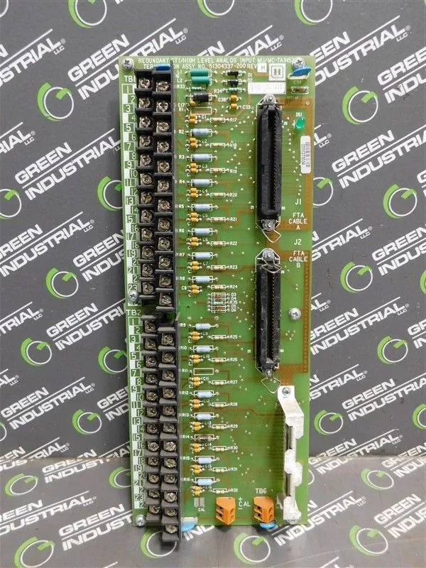 Honeywell 51304337-200 Red STI/High Level Analog Input Term. Assy. Rev. M Used