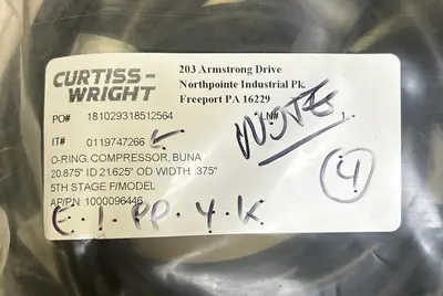 New | in-Stock CURTISS WRIGHT 1000096446 Pump & Valve Parts Ohio US | Surplus Asset Holdings #1244008