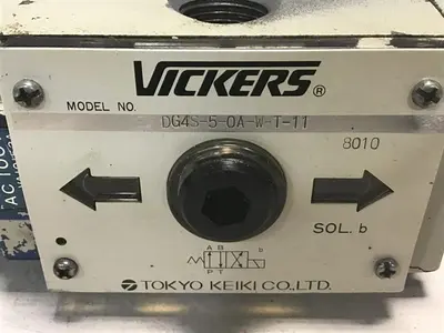 Used SPERRY VICKERS DG4S50AWT11 Valves/Fittings Michigan US | Ideal Machinery #1285119