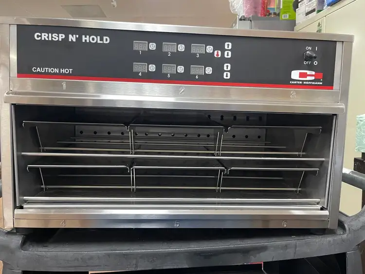 Used Carter Hoffmann Used Carter Hoffmann VCNH3W25 Crisp N Hold Heated Food Warming Cabinet 120V Hot Food Warming, Holding, & Transport Cabinets Illinois US | Falcon Restaurant Supply #1376140