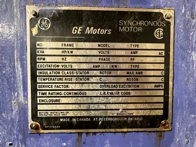 Used 1995 GENERAL ELECTRIC 217093 Motors (misc) British Columbia CA | Lenmark #246865