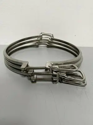USED CORA HEAVY DUTY STAINLESS STEEL 14" MF CLAMP