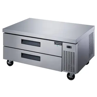 New | in-Stock Dukers New Dukers DCB48-D2 Chef Base Refrigerator with 2 Drawers Chef Bases Illinois US | Falcon Restaurant Supply #1376258
