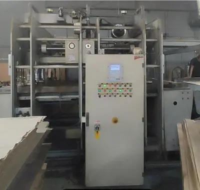 USED 2003 ITALPRESSE THROUGH FEED PRESS LINE
