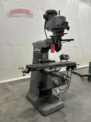 Bridgeport Series I Vertical Knee Mill, 9” x 48” Table, 2 HP