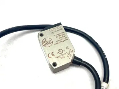 O6H301, O6H-FPKG/0,30m/US | Ifm O6H301 Diffuse Reflection Sensor w/ Background Suppression O6H-FPKG/0,30m/US - Used