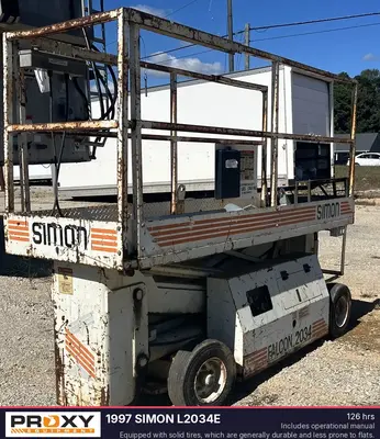 Used 1997 SIMON L2034E Scissor Lifters North Carolina US | Proxy Equipment #1379549