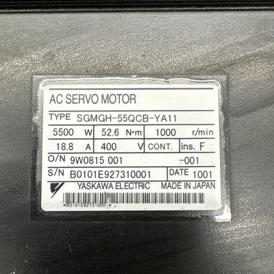 NEW Yaskawa SGMGH-55QCB-YA11