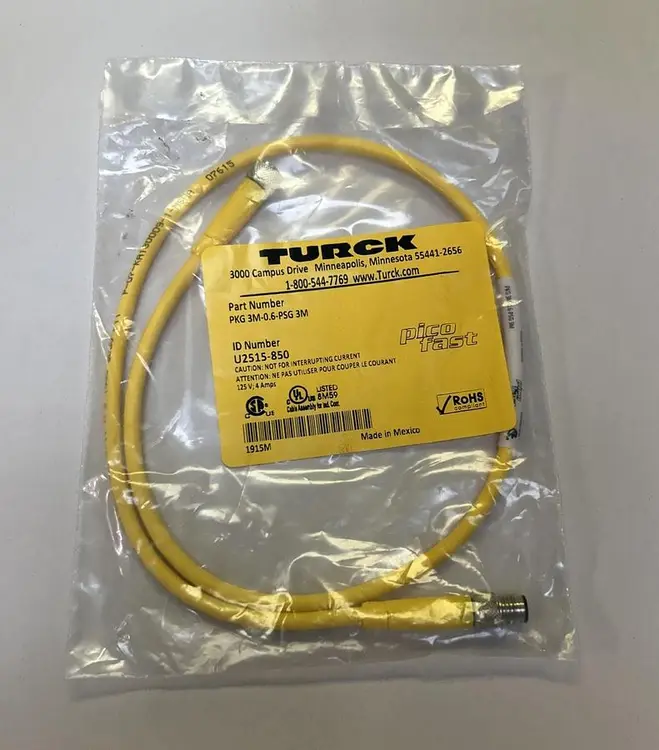 Used TURCK PKG3M-0.6-PSG Miscellaneous Equipment (Electrical & Power) | Surplus Asset Holdings #1200781