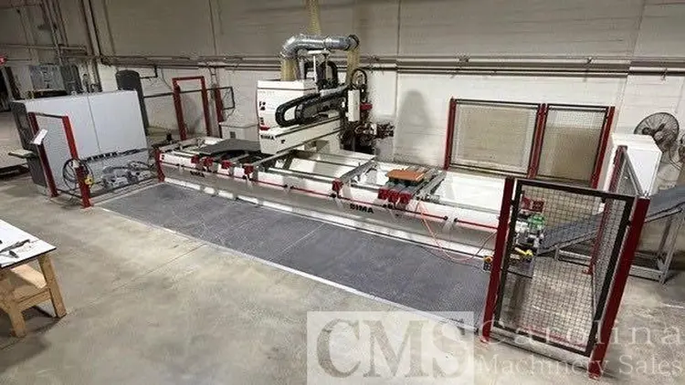 Used 2021 IMA BIMA 310 V CNC WITH EDGEBANDING CNC Routers PY | CAROLINA MACHINERY SALES #1413108