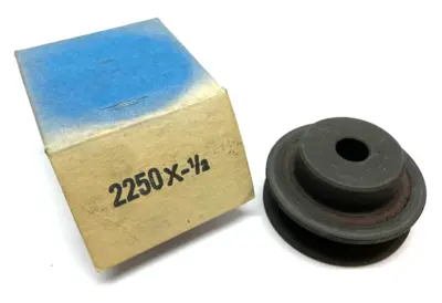 USED MAUREY SINGLE CHANNEL V-GROOVE PULLEY