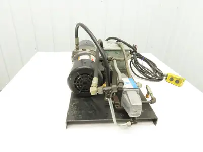 Dayton Haldex 4F683A Hydraulic Power Unit 1.5Gal 1GPM 1500psi 1Hp 460V w/Pendant