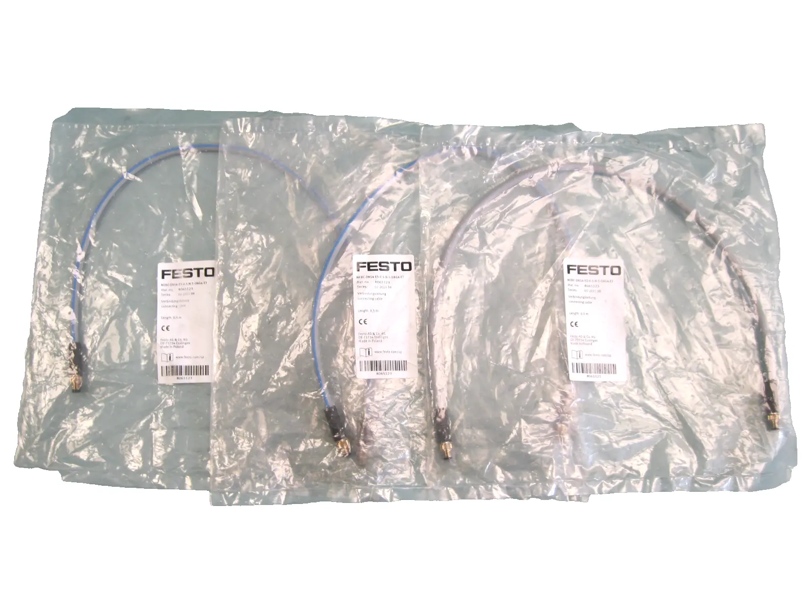NEW Festo NEBC-D8G4-ES-0.5-N-S-D8G4-ET