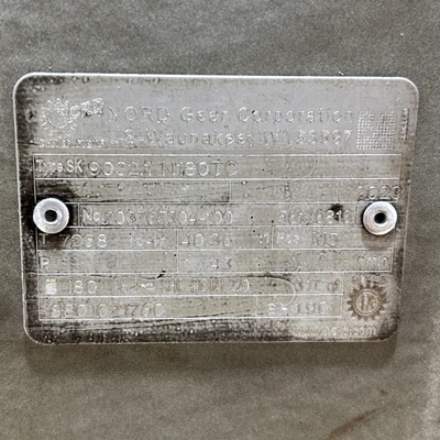 Used Nord Gear SK 9032.1 N180TC Gearboxes Indiana US | J&J Industrial Supply #1427149