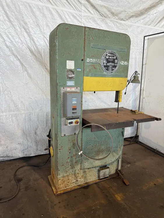 Used DOALL V-26 Vertical Band Saws Ohio US | G-2000, Inc. #1063296