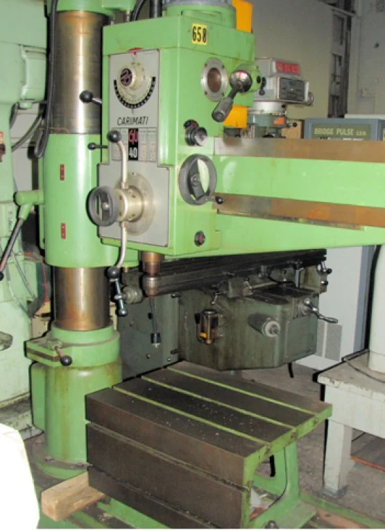 3' x 9", CARIMATI MODEL 40-45/1000, 2"DRILL CAP, 28"HEAD TRAV, 2008