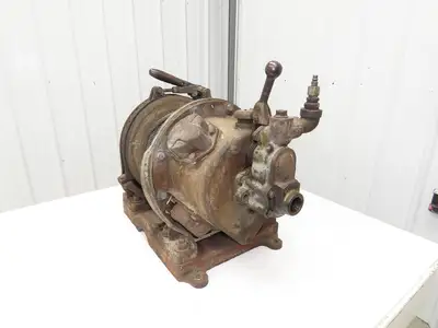 IR HU Utility Hoist Air Tugger Winch 2k 2000lbs 1/2" Wire Rope Pneumatic 125FPM