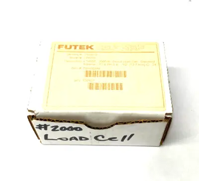 New | in-Stock FUTEK DONUT LOAD CELL 2000LB 17-4 PH S.S. Transducers Michigan US | Maverick Industrial Sales #1122687