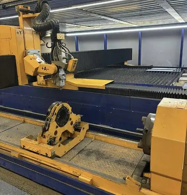 USED 2016 MICROSTEP MSF 4001.20LTK+T500 4KW IPG