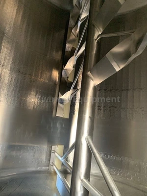 6,5000 GALLON REFRIGERATED VERTICAL SILO TYPE STORAGE TANK