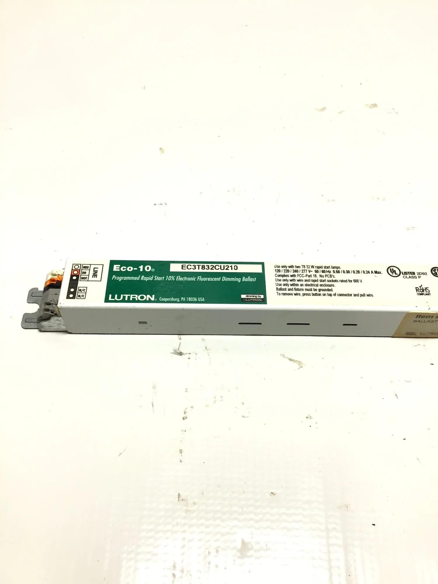 USED LUTRON EC3T832CU210