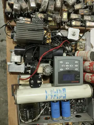 5 PALLETS OF ASSORTED ELECTRICAL AND COMPONENTS