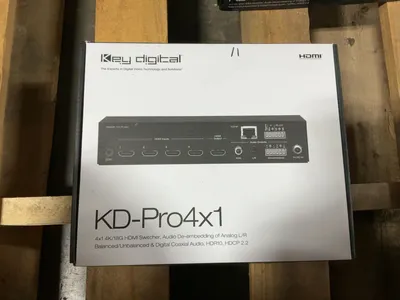 Used KEY DIGITAL KD-PRO4X1 Commercial Audio/Visual Equipment Michigan US | Miedema Asset Management Group #1327582