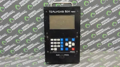 WTC TB90-P02A Teaching Box Programming Pendant Prog. No. S79-V1.9 Used