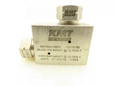 KMT KMT66CL6600 Elbow Assembly For A Waterjet 3/8" 66,000 PSI@72°F