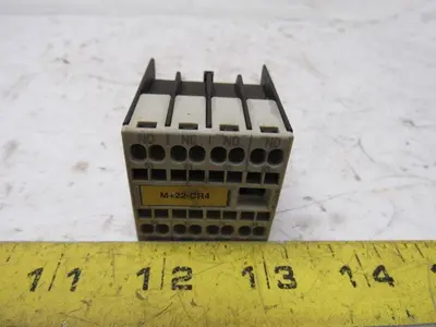 Siemens 3RH1911-2FA31 10A 240V Auxiliary Contact Lot Of 3