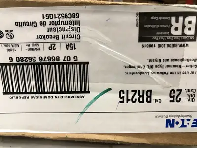 NEW CUTLER-HAMMER BR215