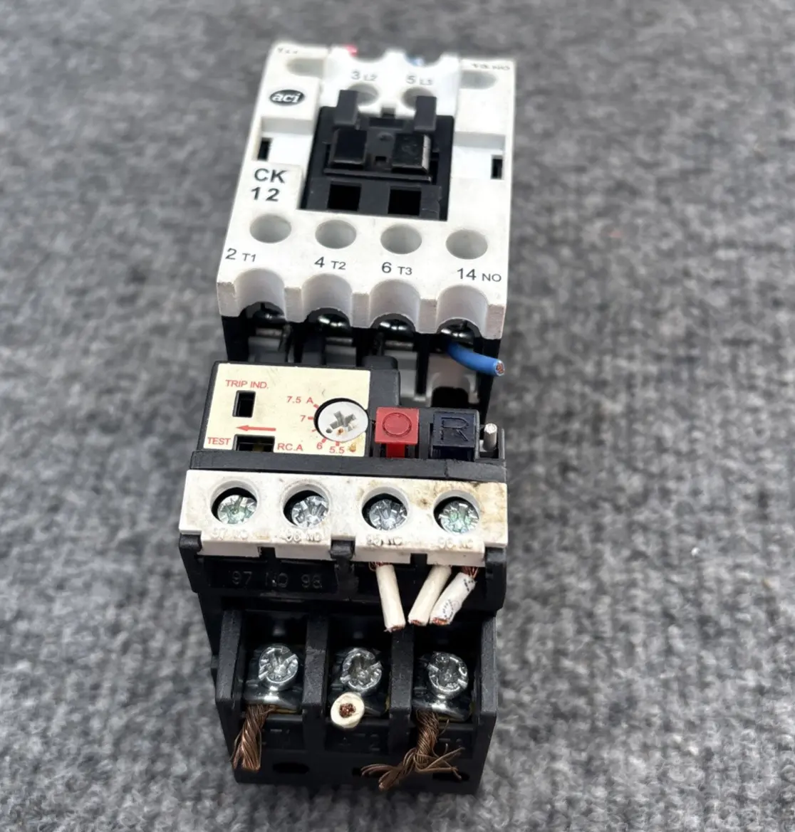 Used advance Controls CK12 Motor Control Parts California US | Davliegogo LLC #1705698