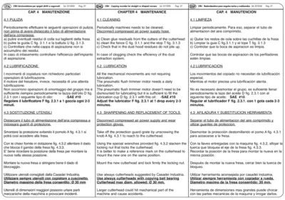Casadei CRH Edgebander Operator's Manual (PDF Download)