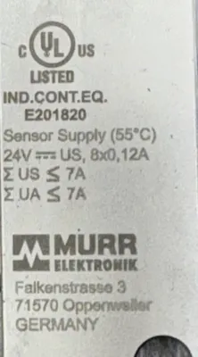 Murr Elektronik 55528 MVK+ MPNIO DI8 DI8 IRT PP PLC Ethernet & Communication | ESS Industrial Equipment Sales (14)