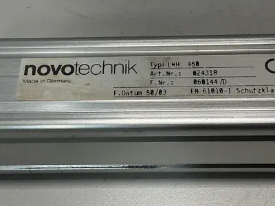USED NOVOTECHNIK LWH 450