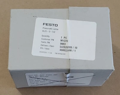 NEW Festo VL/O-3-1/2