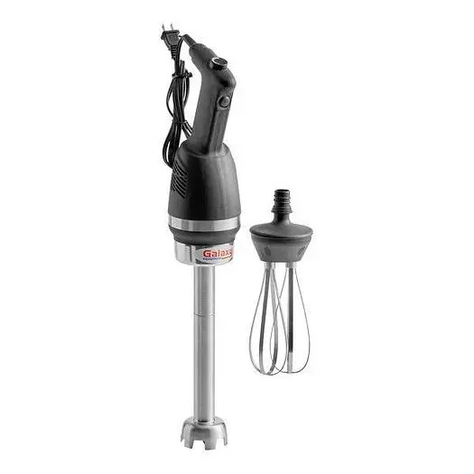 9" Light-Duty Variable Speed Immersion Blender with 7" Whisk Attachment