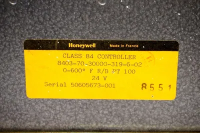USED HONEYWELL 8403-70-30000-319-6-02 CLASS 84 CONTROLLER 84037030000319602