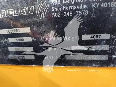 USED 2025 TIGER CLAW TC3000T