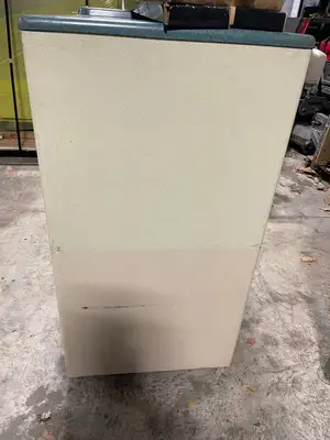 Used Falcon Restaurant Supply Used 22" X 43" Composite Trash Can With Tray Storage and Caster Wheels Bins Illinois US | Falcon Restaurant Supply #1375659