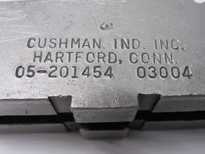 Cushman 0 05-201454 Lathe Chuck Top Jaws Pointed 4-3/8" X 2" X 1-3/4" Lot Of 3
