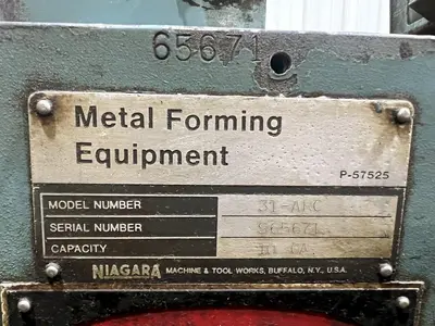 USED NIAGARA 31-ARC