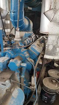 USED OILWELL S-856-10, (FORMERLY S-824-10) 5 3/4 X 8 TRIPLEX MUD / FRAC PUMP PACKAGE