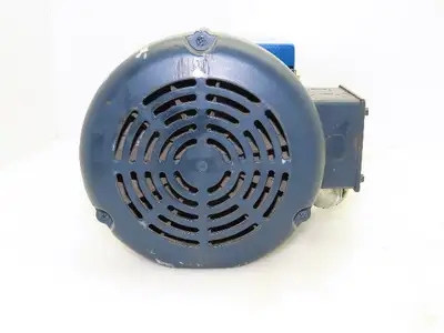 Iron Man HMQ818-15-H-56 Grove Gear 56C 15:1 Gearbox w/ Leeson 3/4 HP 480VAC 3Ø Motor