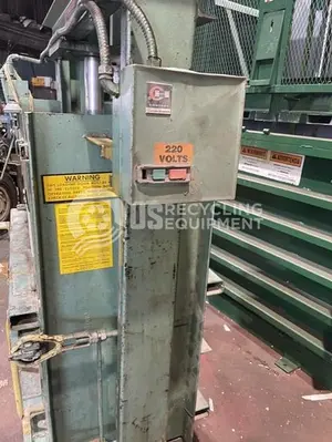 Used CONSOLIDATED BALER STDC-2 36 INCH VERTICAL CLOTH/CARDBOARD BALER Balers Pennsylvania US | US Recycling Equipment #1343465